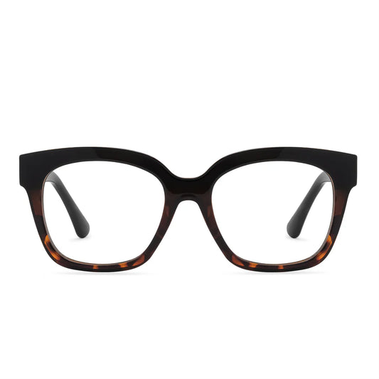 Ava Black Tortoise + Blue-Light Readers