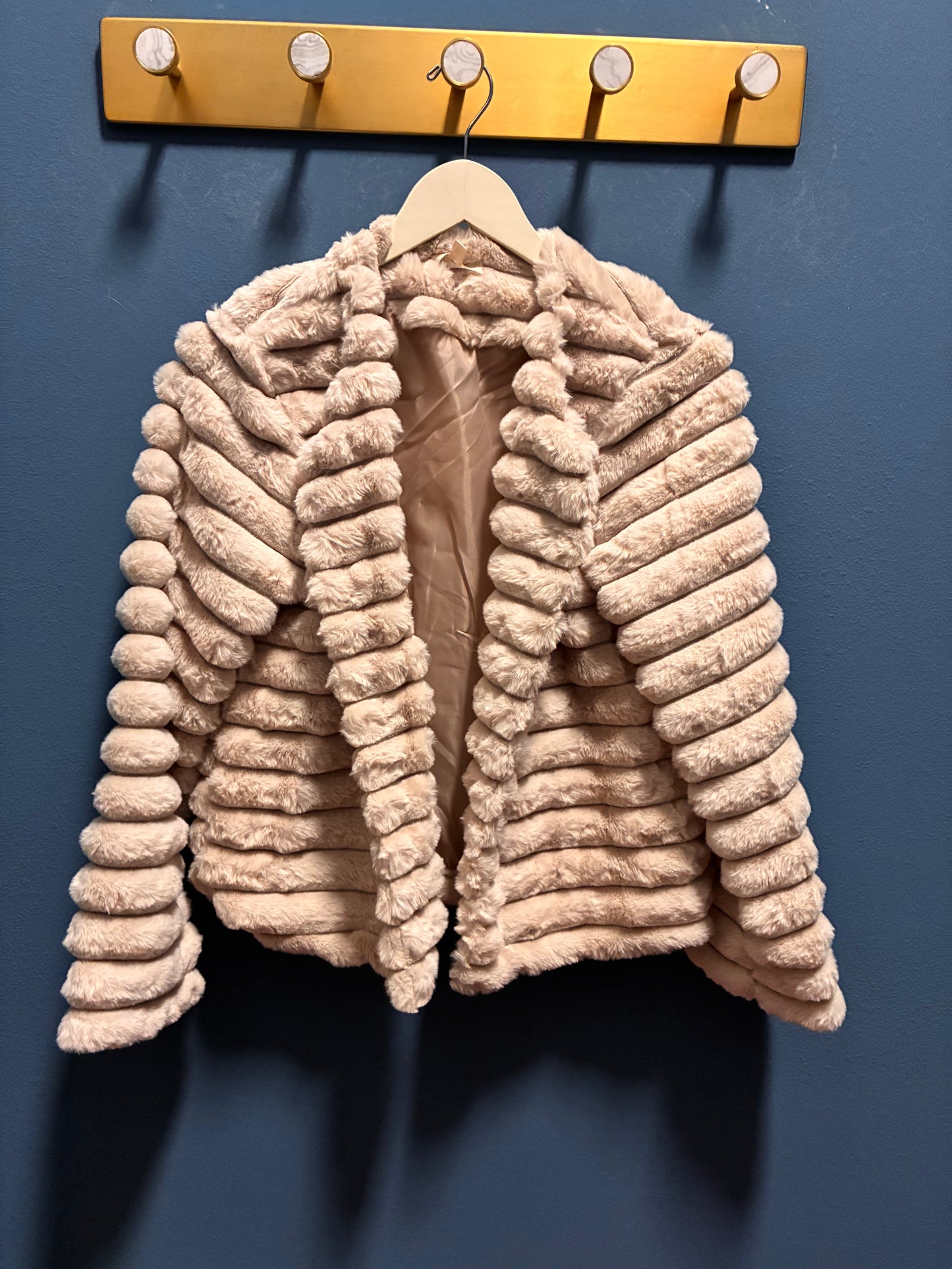 CC Faux Fur Coat