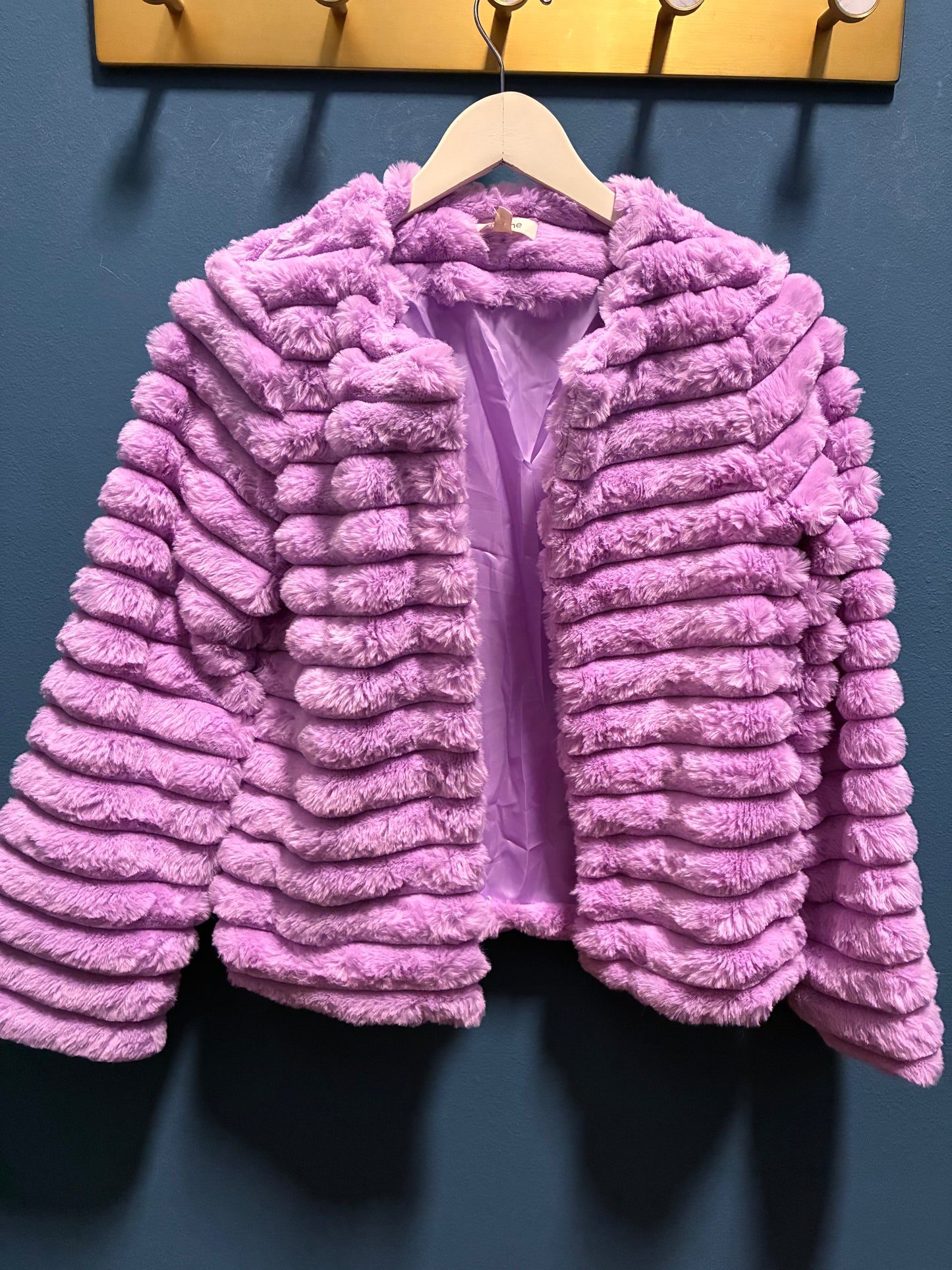 CC Faux Fur Coat