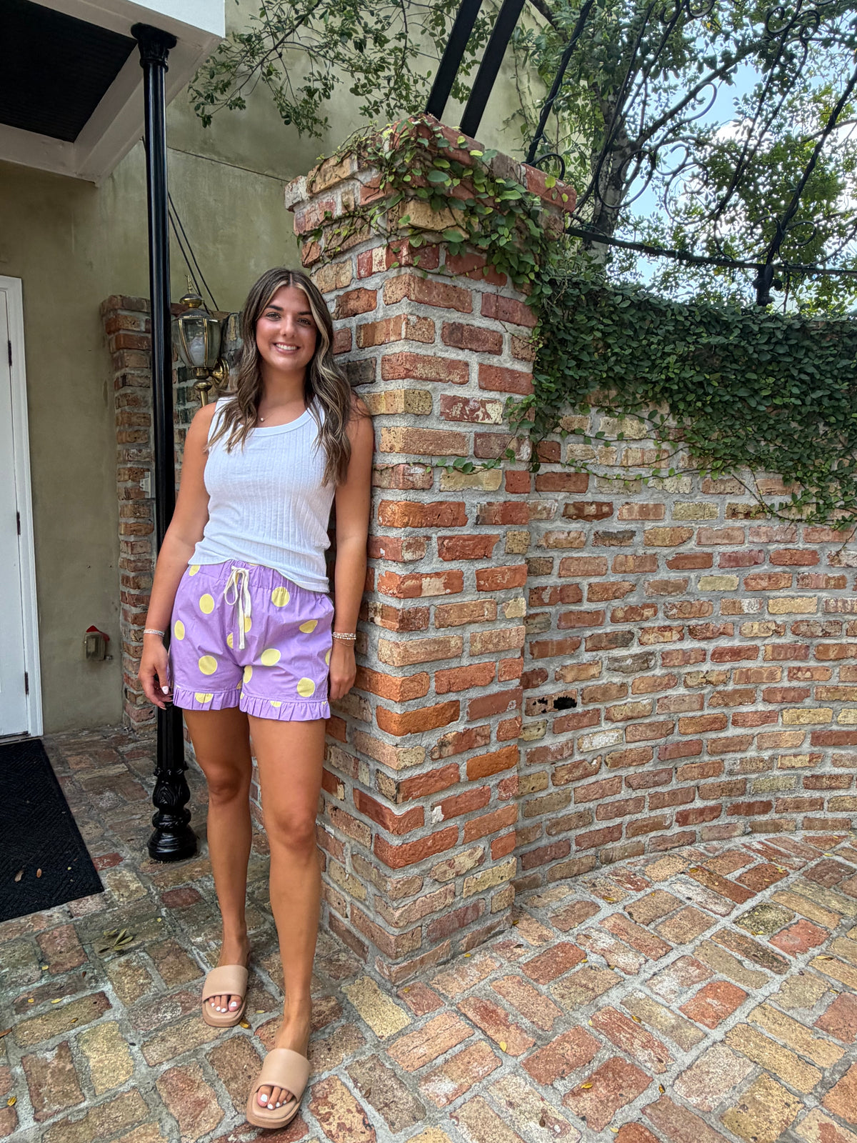 Geaux Girl Polka Dot Shorts