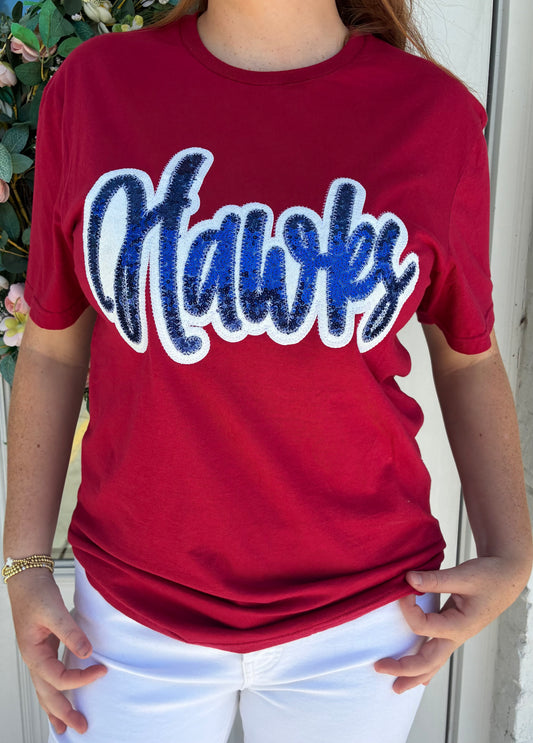 Hawks Sequins T-Shirts