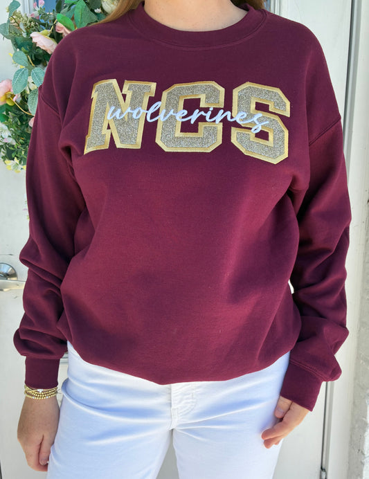 NCS wolverines Crewneck