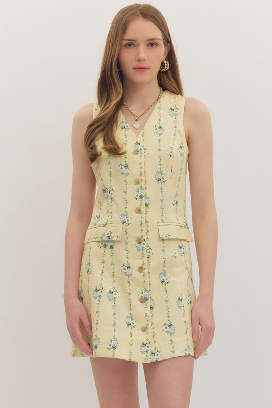 Sweet Lemonade Vibes  Dress