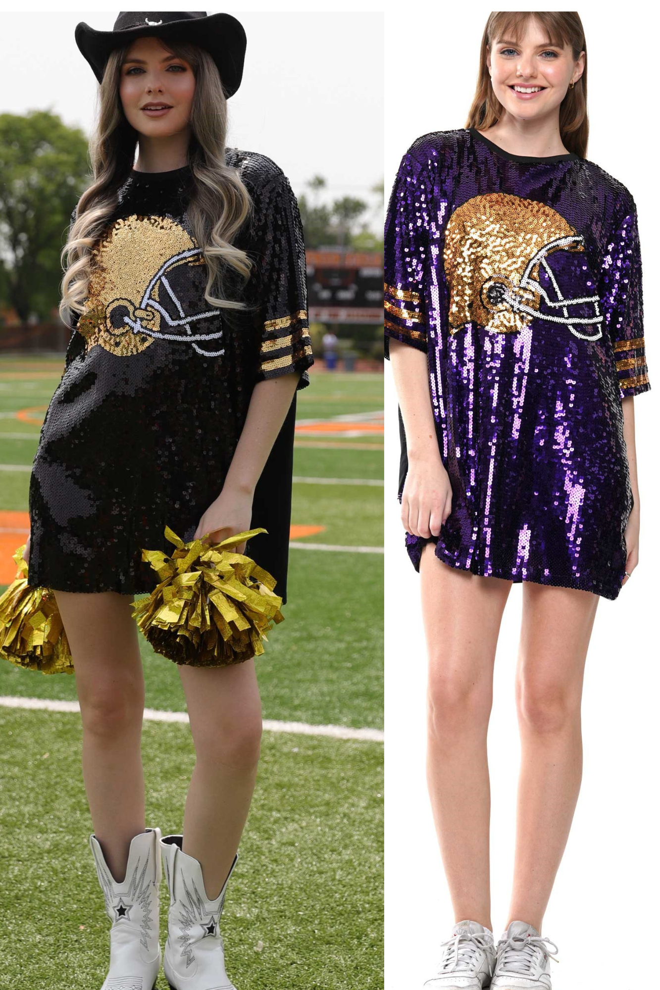 Football Sequin Dress -  2 options