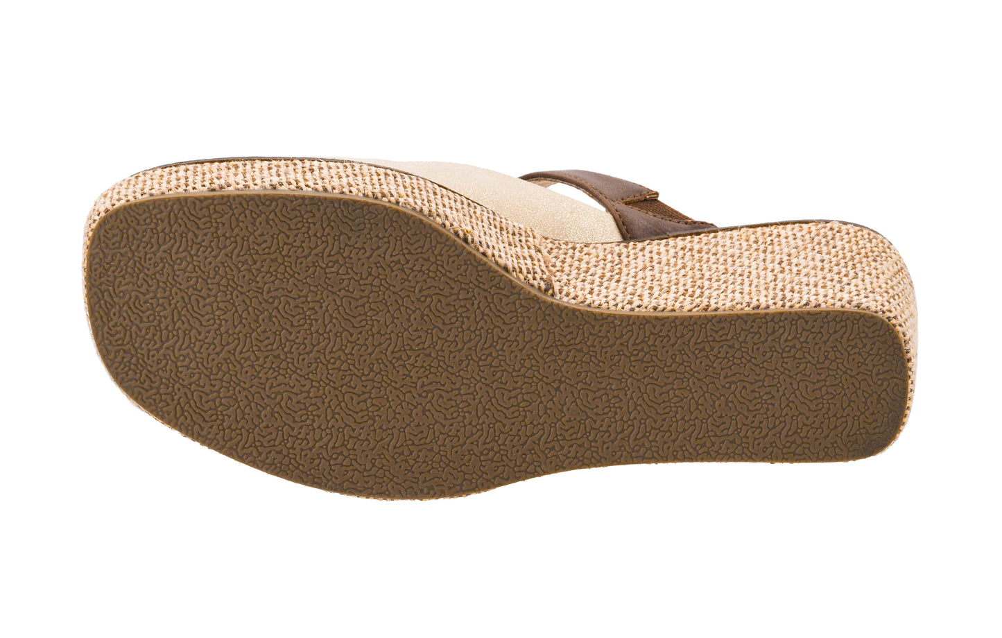 Corkys Treat Yourself Gold Combo Wedges