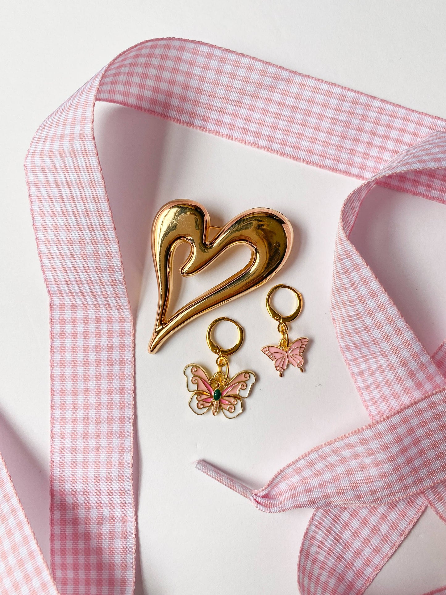 Gingham Shoe Charms and Lace Sets | Sneaker Charm Sets