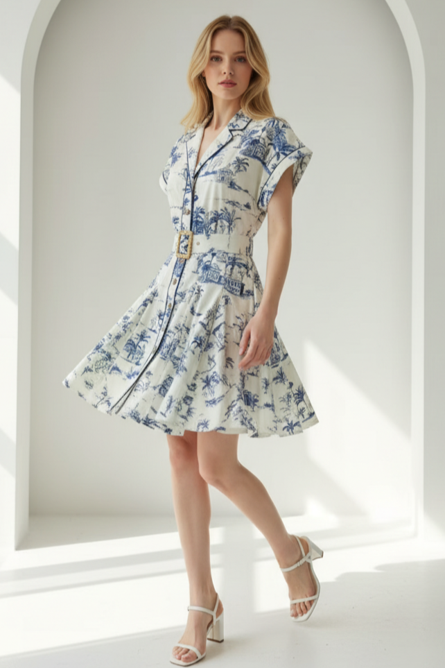 Georgia in Paradise Mini Dress