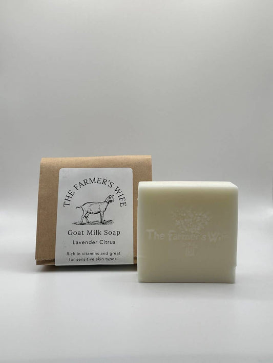 Lavender Citrus Goats Milk Soap