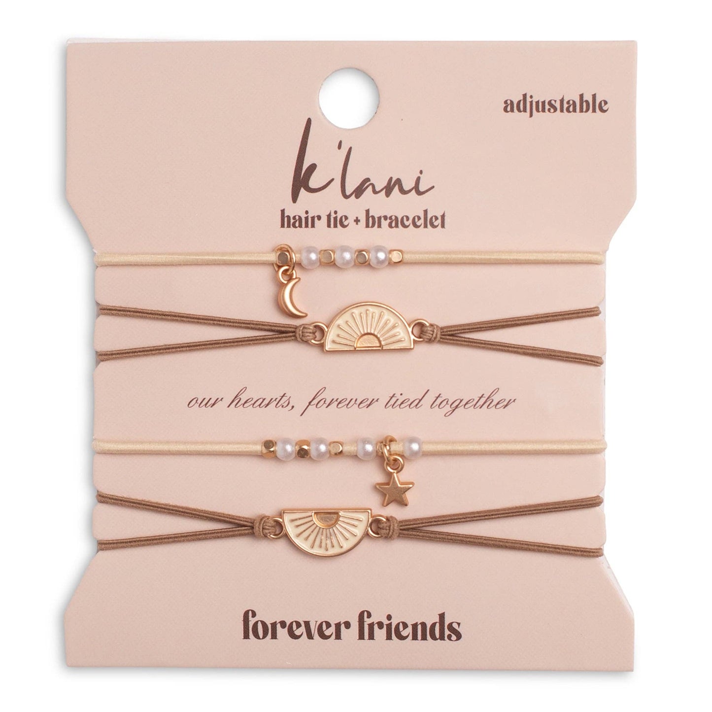 Forever Friends Hair Tie Bracelets
