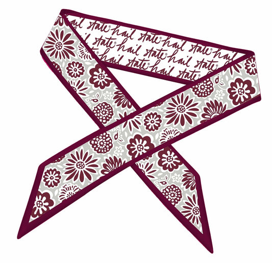 Mississippi State Skinny Scarf