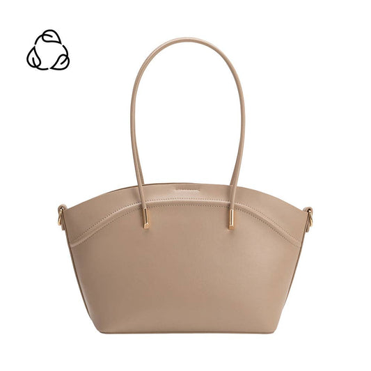 Hazel Nude Vegan Leather Tote Bag