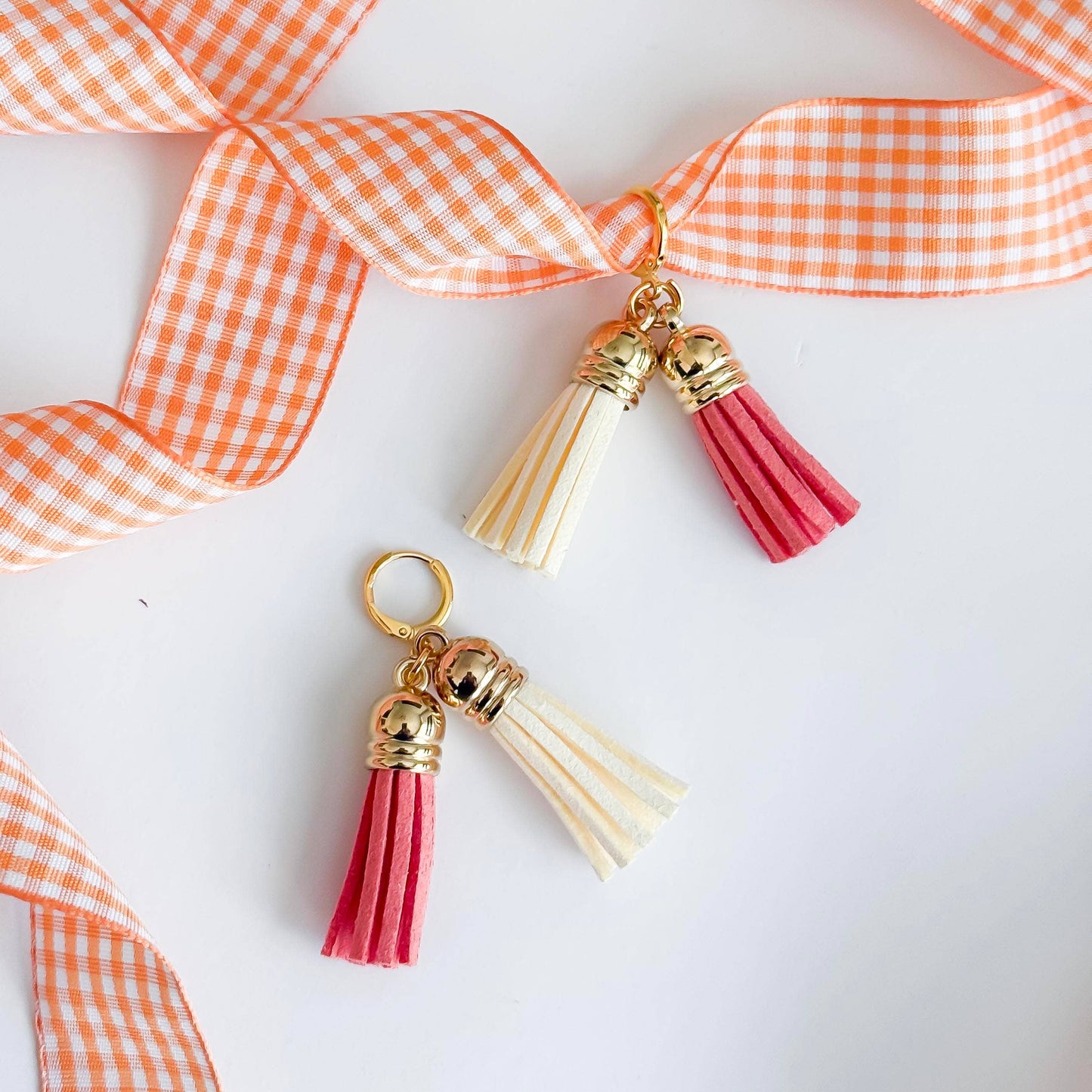 Gingham Shoe Charms and Lace Sets | Sneaker Charm Sets