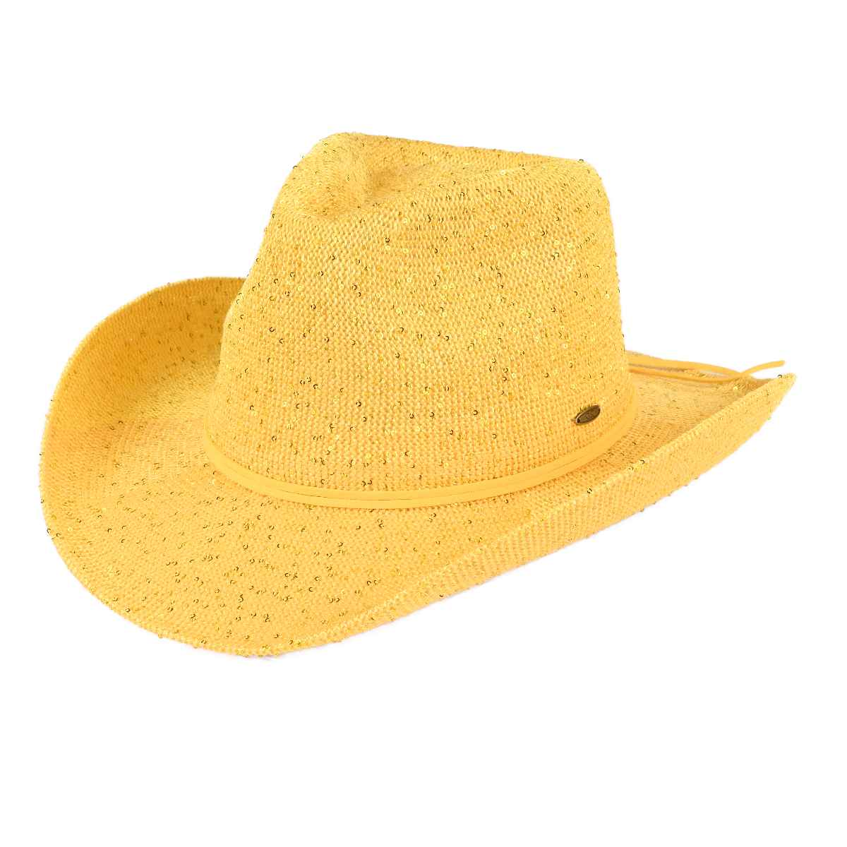 The Dolly Sequin Detail Cowboy Hat