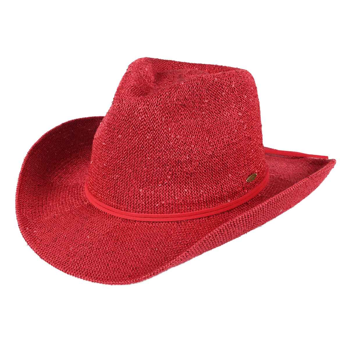 The Dolly Sequin Detail Cowboy Hat