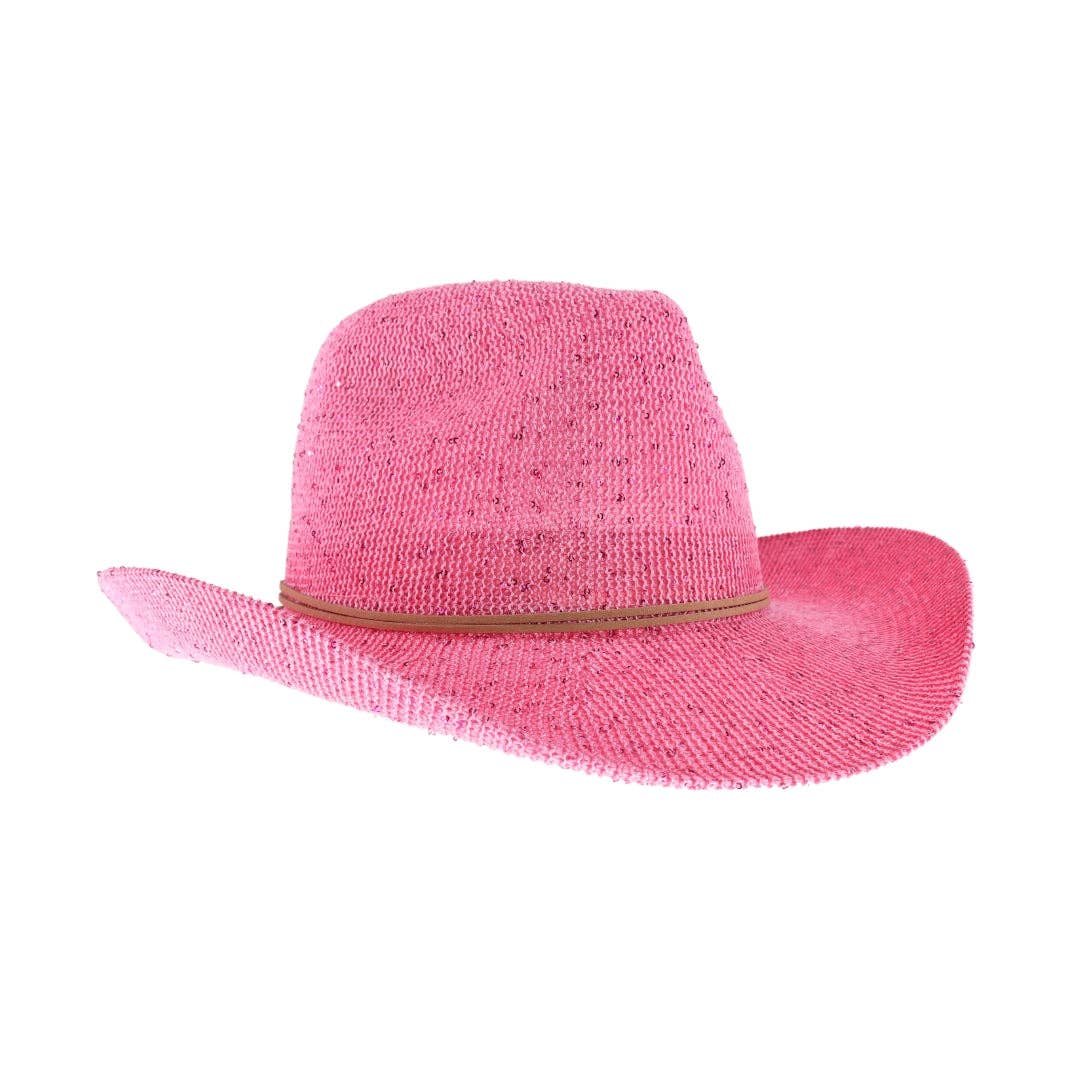 Vegas Sequin Cowboy Hat