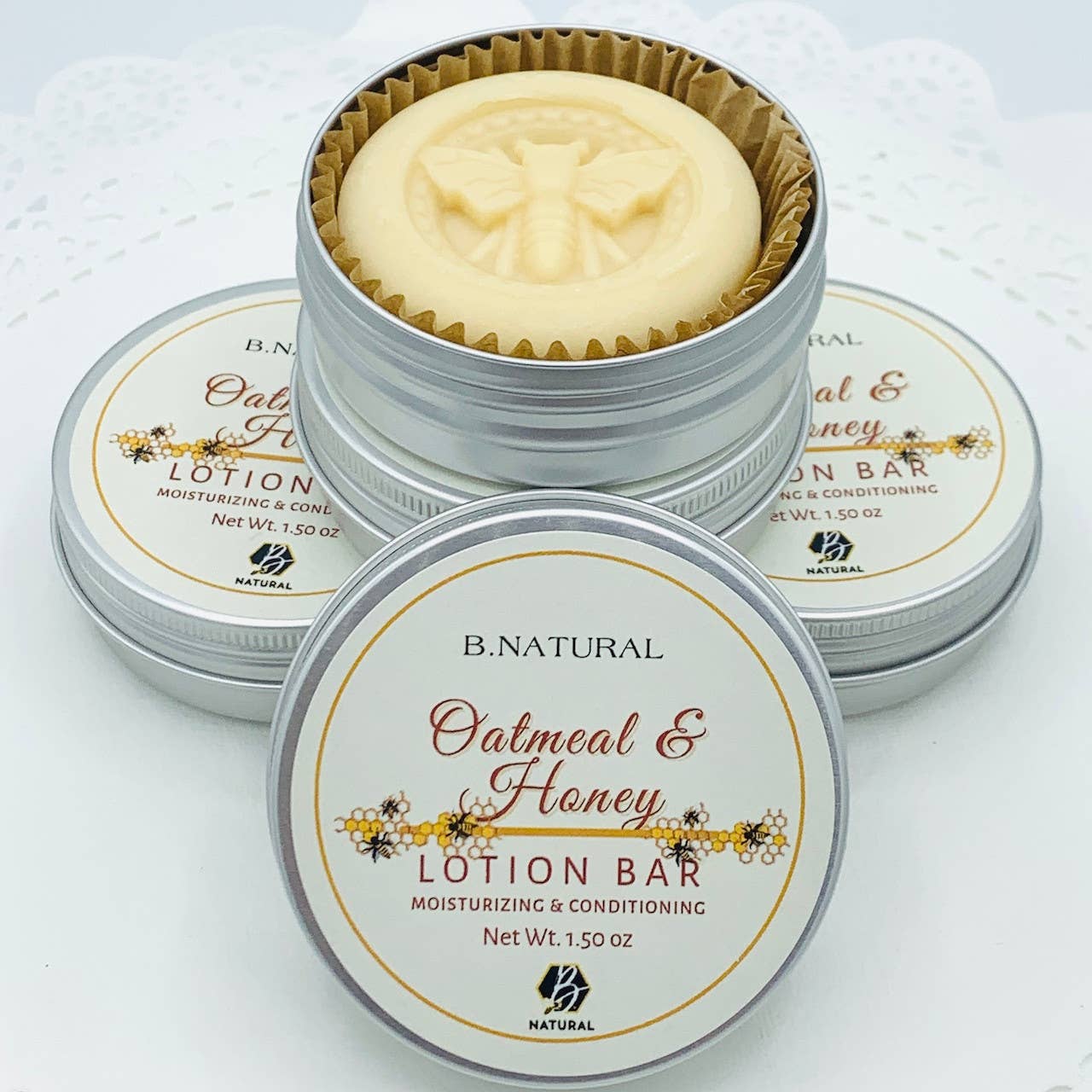 Oatmeal and Honey Lotion Bar by B Natural