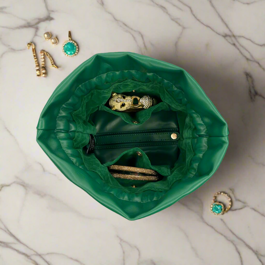 Ultra Jewelry Case - Emerald Velvet