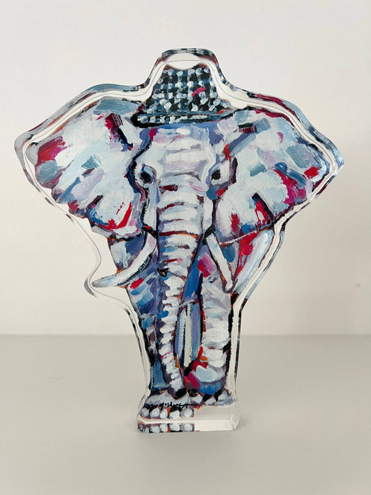 "Elephant" acrylic