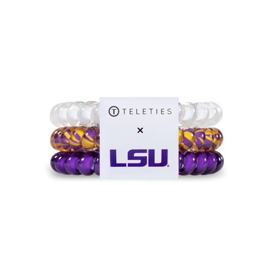 LSU Small Spiral Hair Coils Teleties