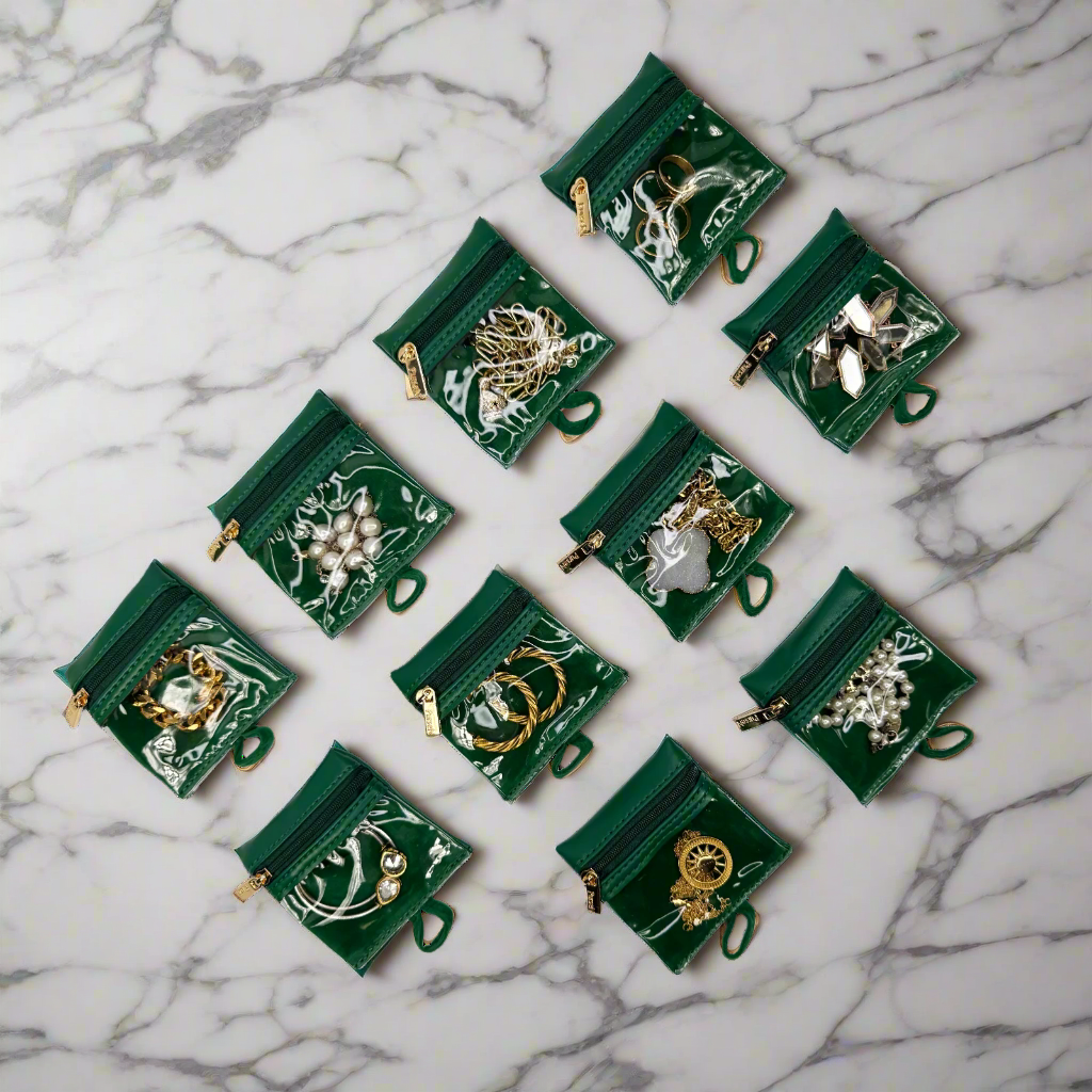 Ultra Jewelry Case - Emerald Velvet