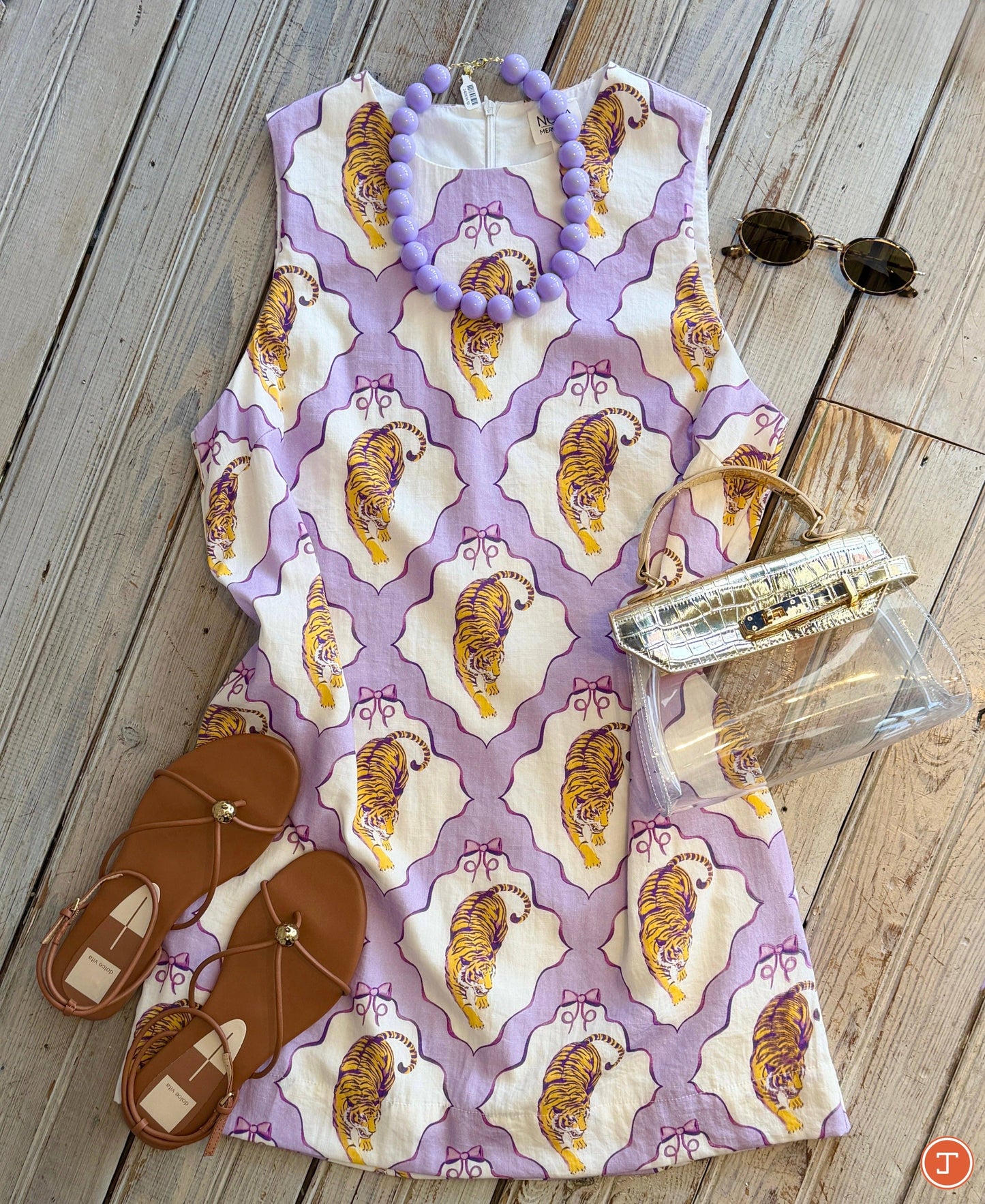 Tiger Frame Dress