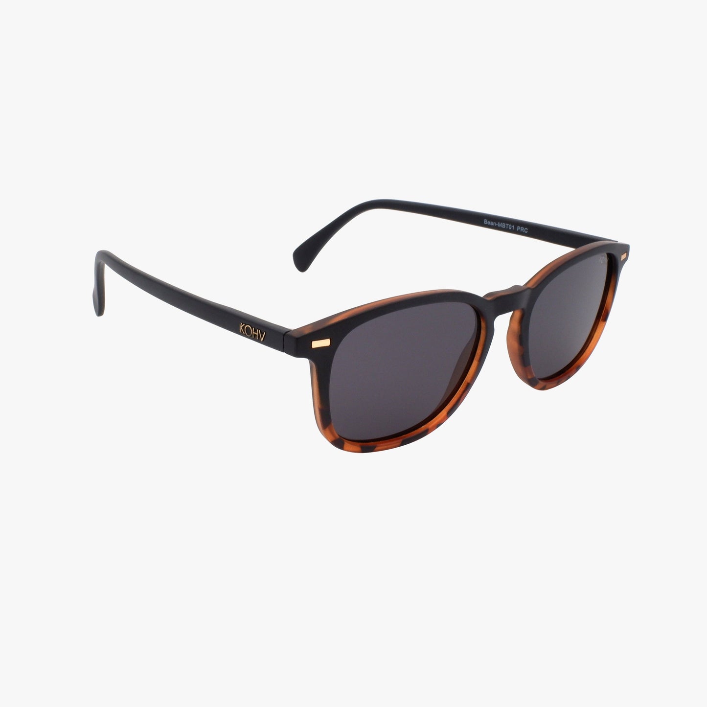 BEAN MATTE FADE Polarized Unisex Round Classic Sunglasses