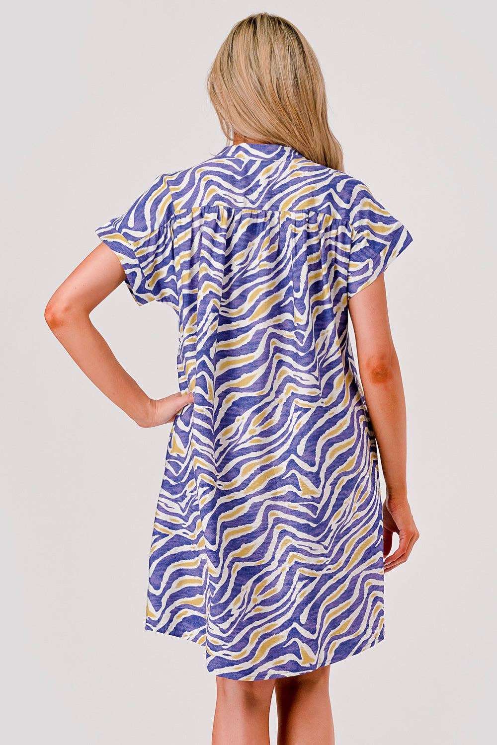 Tiger Stripes Shift Dress