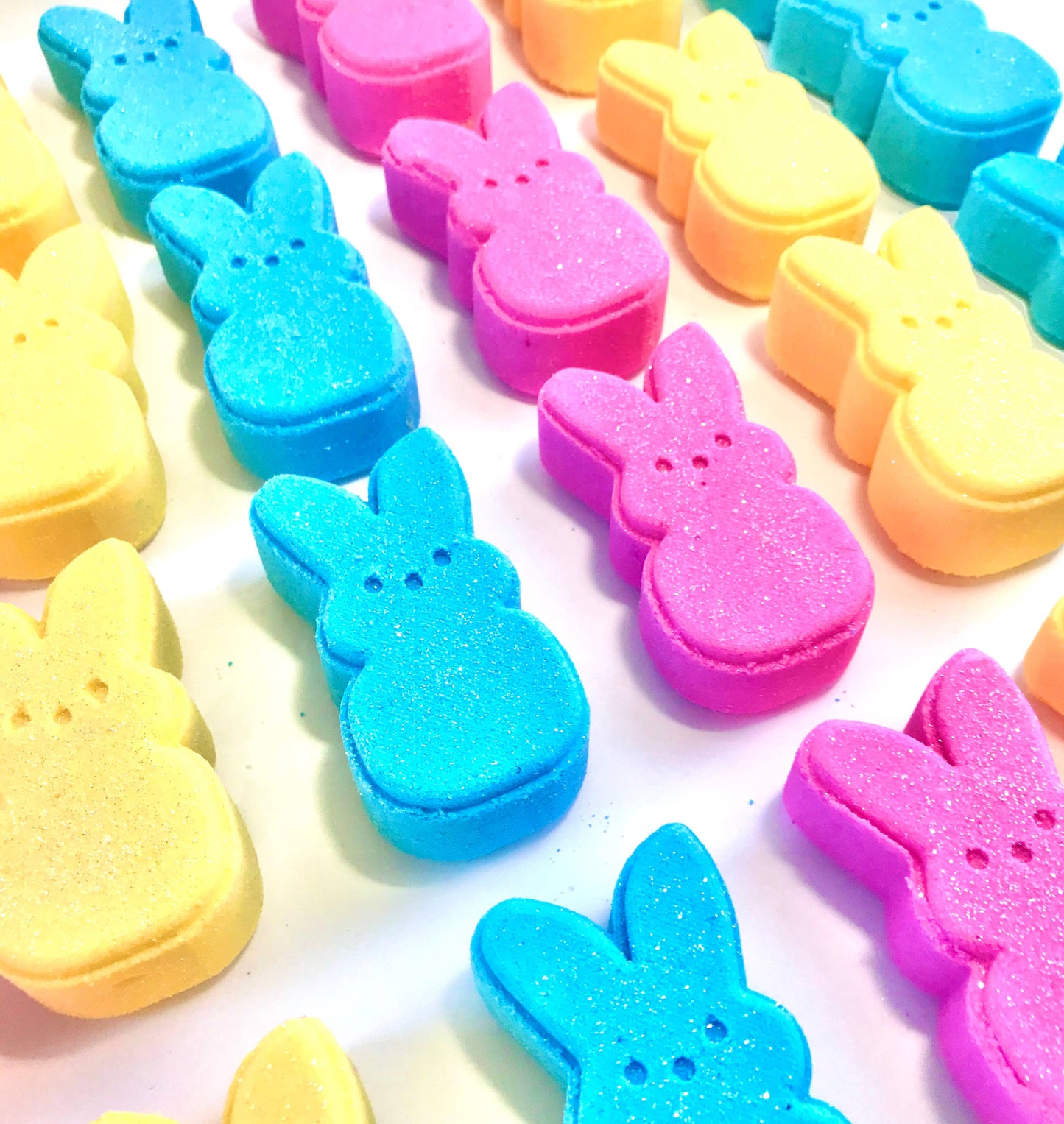 Bunny Peep Inspired Bath Bombs