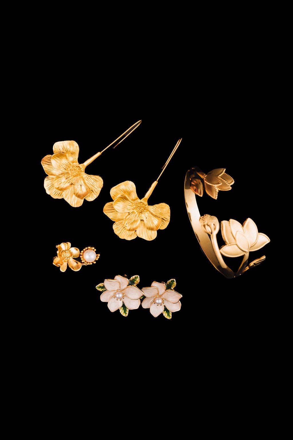 Magnolia Stud Earrings