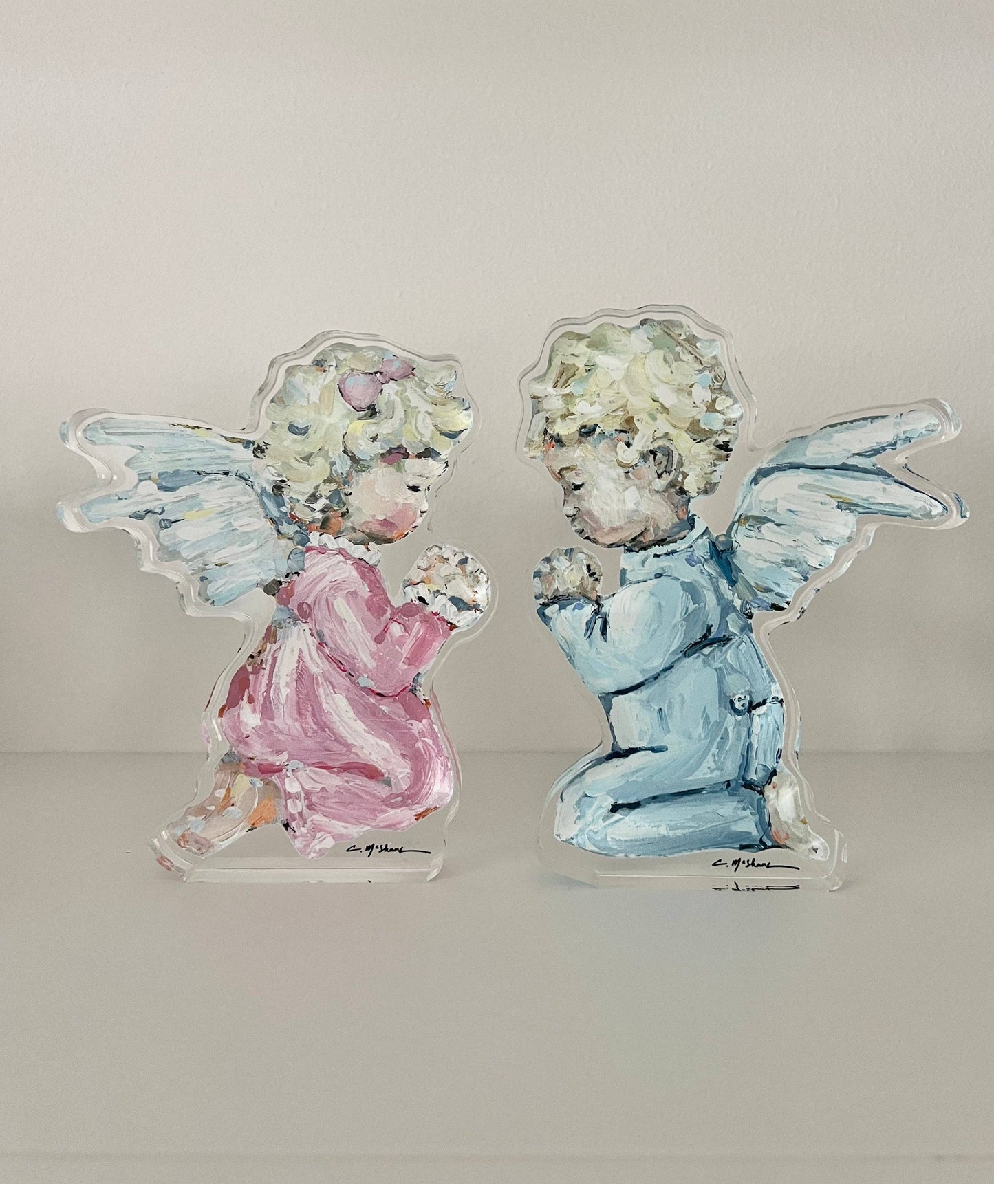 "Tiny Wings II" acrylic