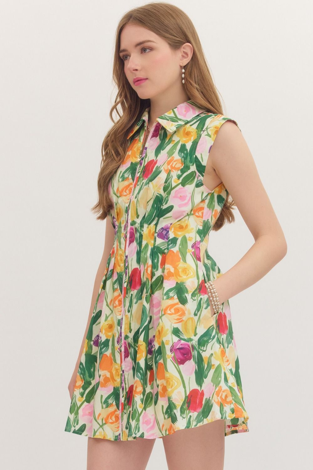 In Full Bloom Mini Dress