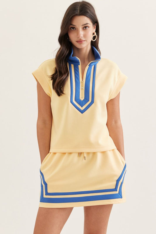 Golden Hour 2 Piece Skort set