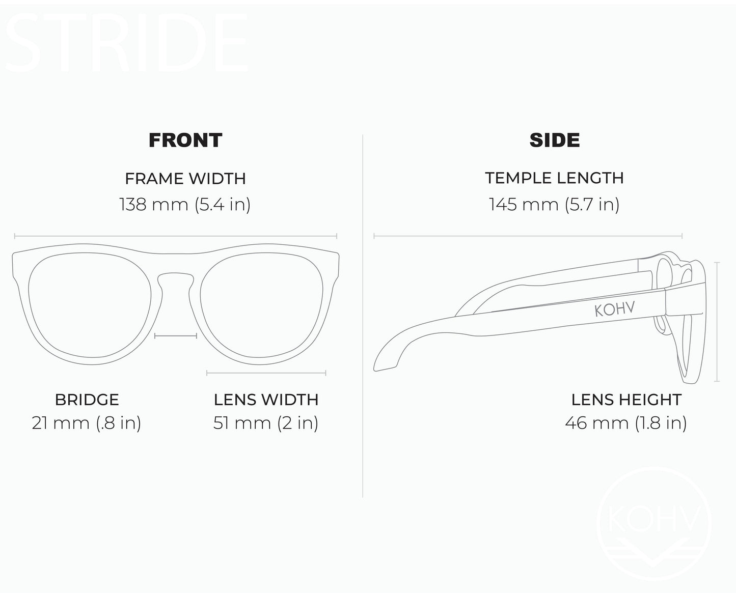 STRIDE LAGOON MIRROR Polarized Active Soft Round Sunglasses