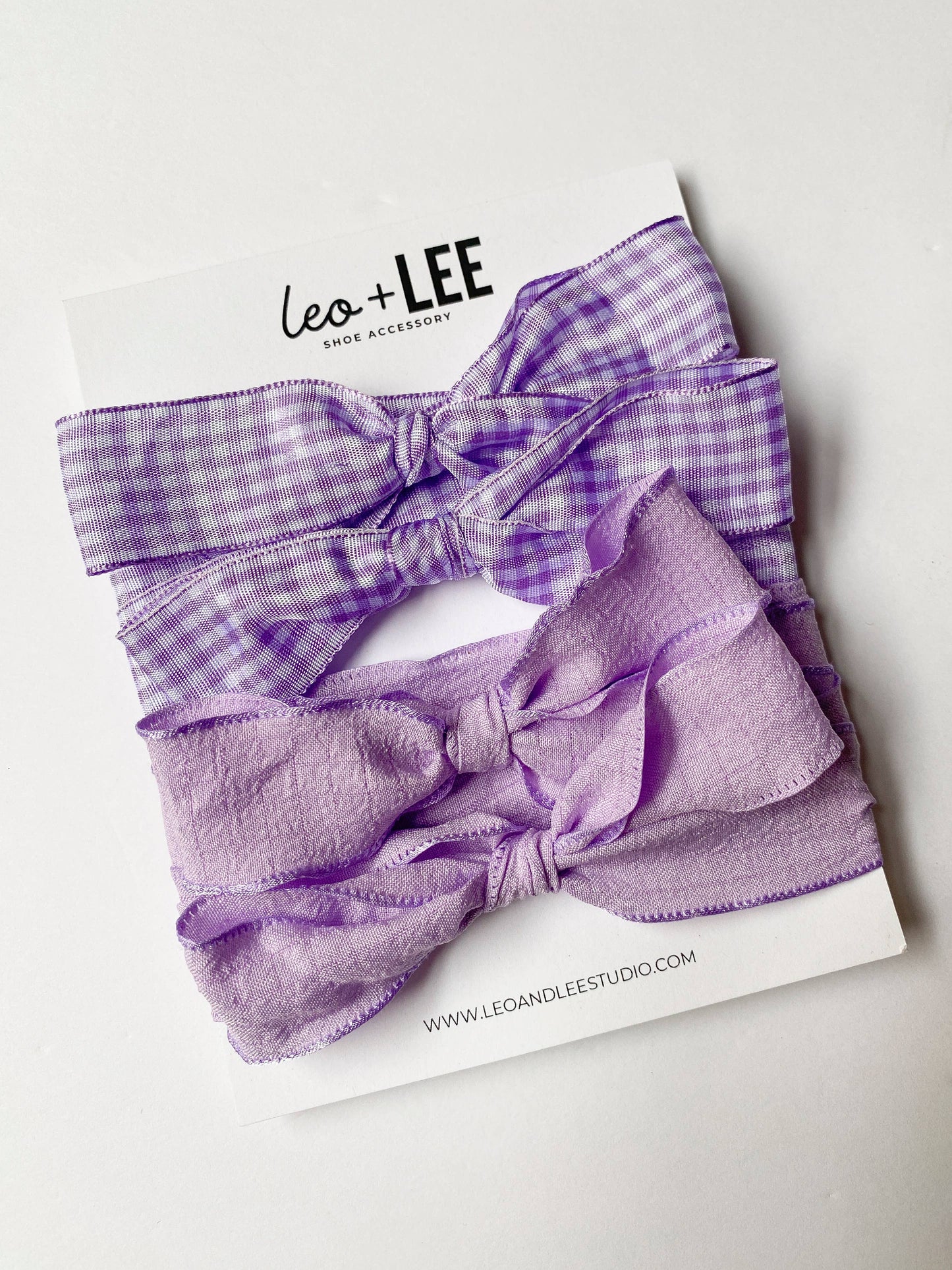  Shoe Lace Sets - Ribbon Bow Shoe Accessories