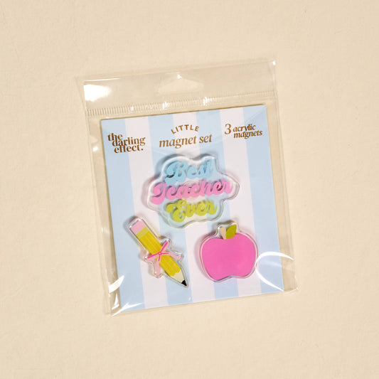 Little Magnet Set–Best Teacher Ever