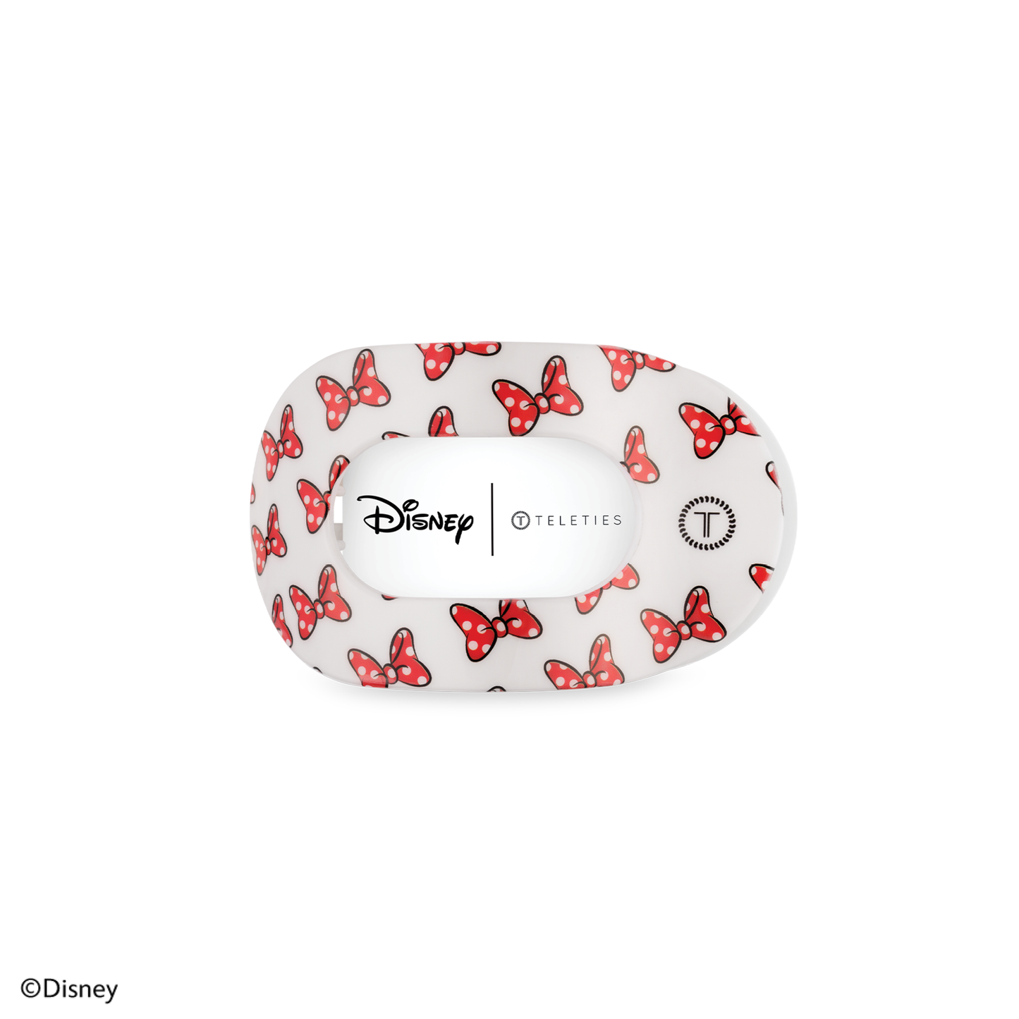 Flat Round Hair Clip | Small | Minnie Mouse Loves Her Bows!