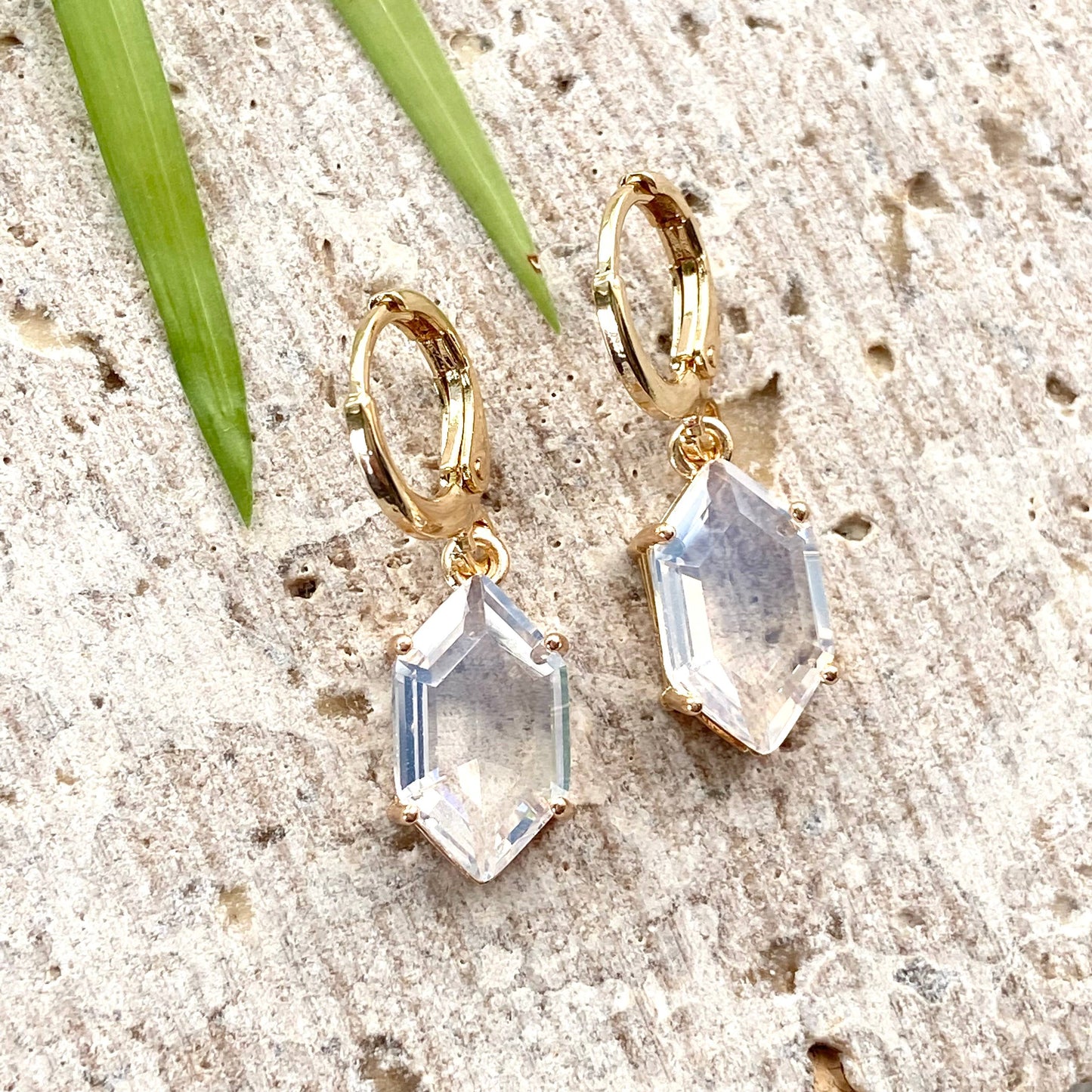 Opalite crystal earrings