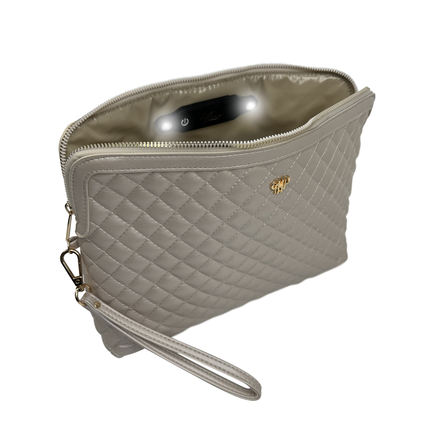 Litt Makeup Case - Pearl Quilted