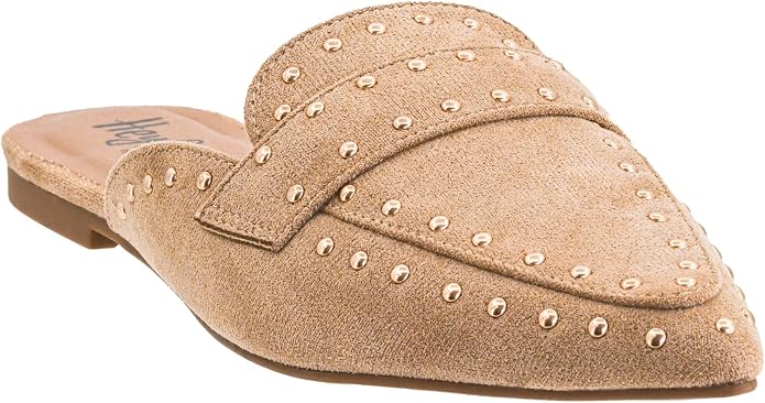 Studded Flat Pointed Shoe 