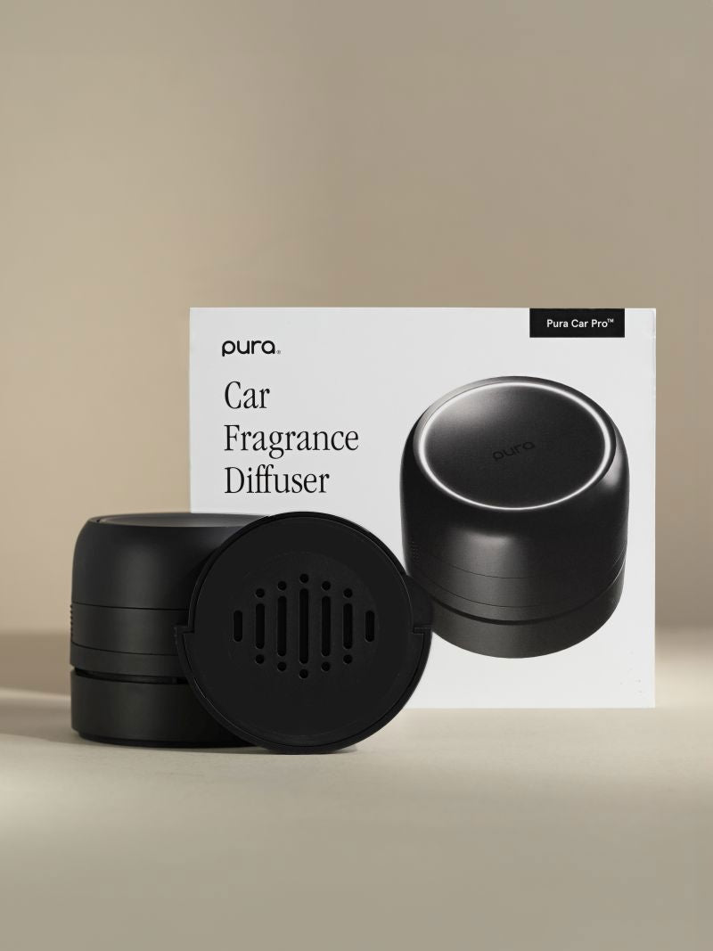 Black Pura car fragrance diffuser