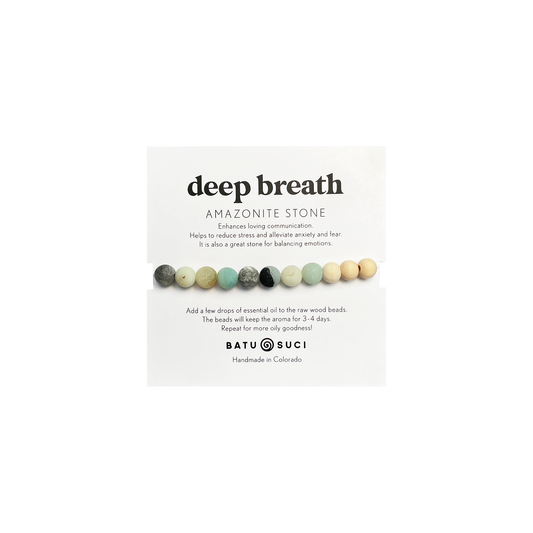 "Breath Deep" Diffuser Bracelet