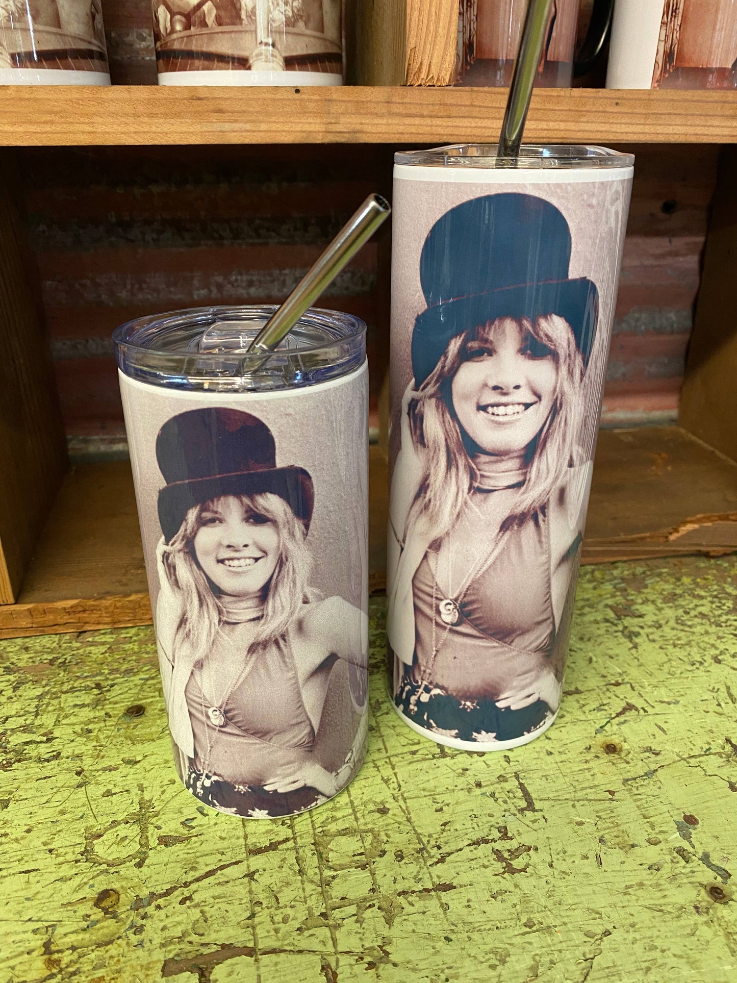 Stevie Nicks Coozie: Skinny Can Coozie