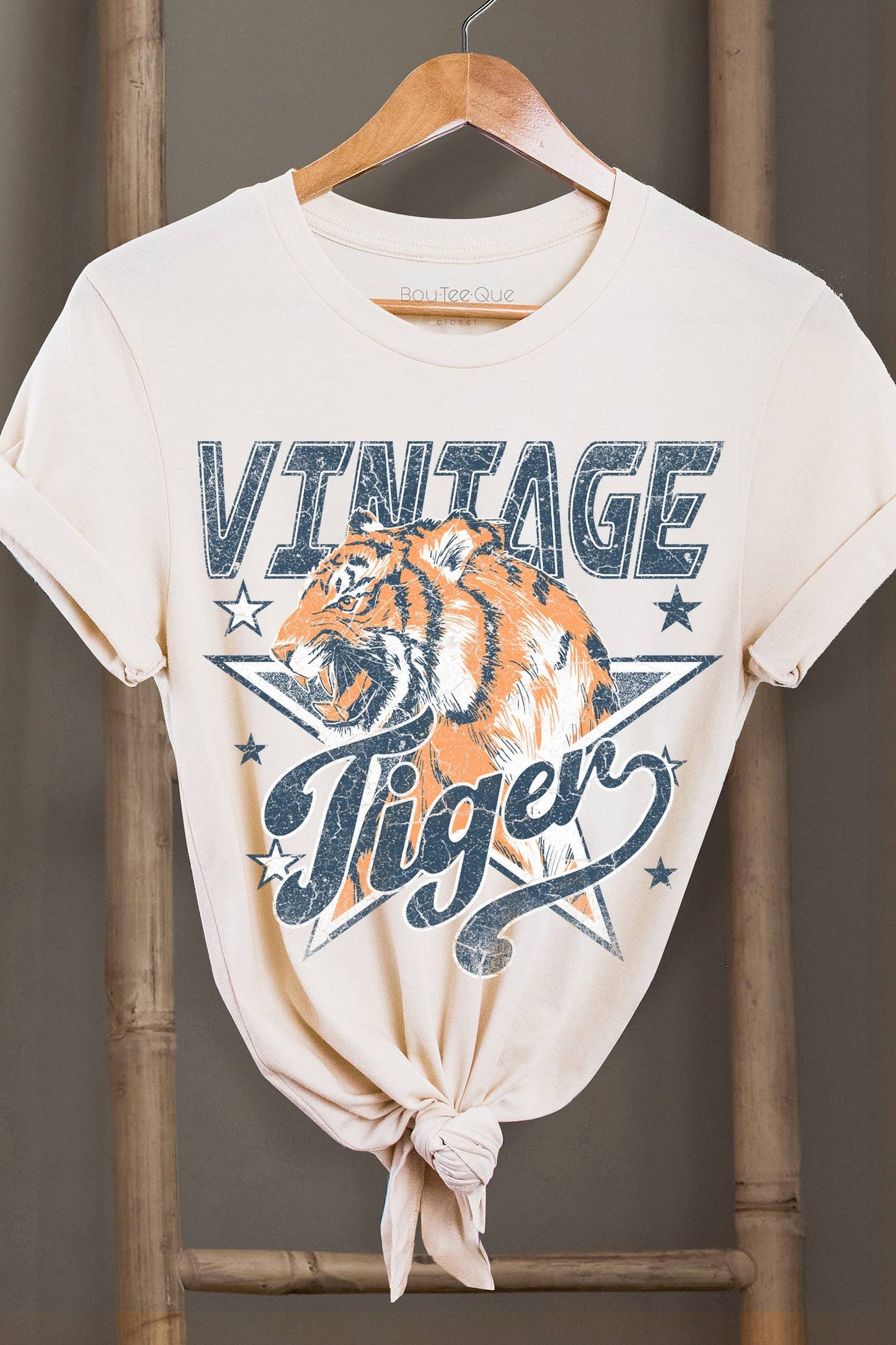 Vintage Tiger Cotton Jersey T-shirt