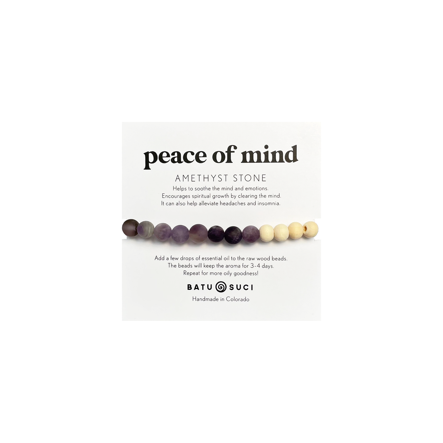 Peace of Mind Diffuser Bracelet