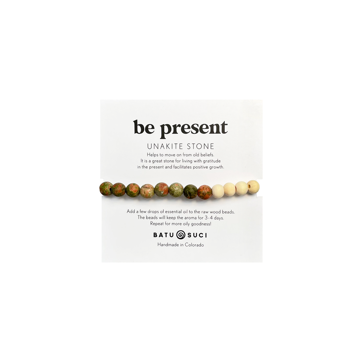 Be Present Diffuser Bracelet